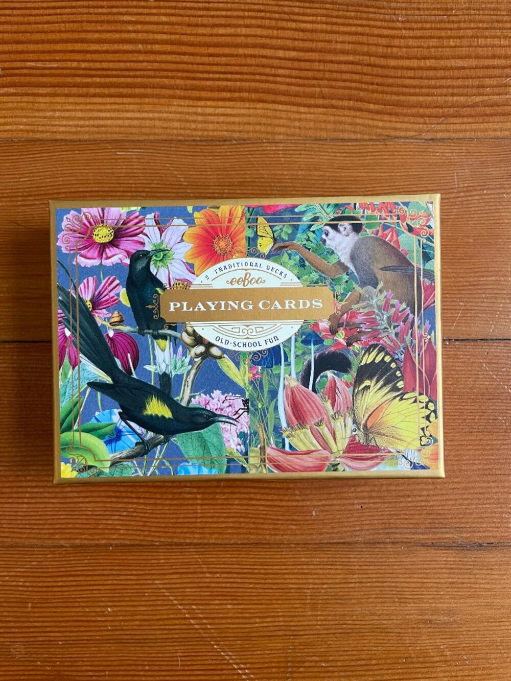 eeBoo Garden of Eden Playing Cards - Two Decks